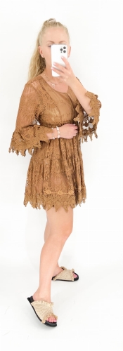 Krótka sukienka z rękawkiem Antica Sartoria